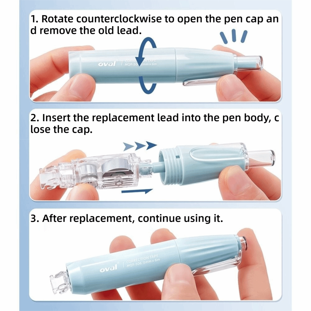 Multi-functional 360° Rotatabl - Correction Tape Roller 评论和价格