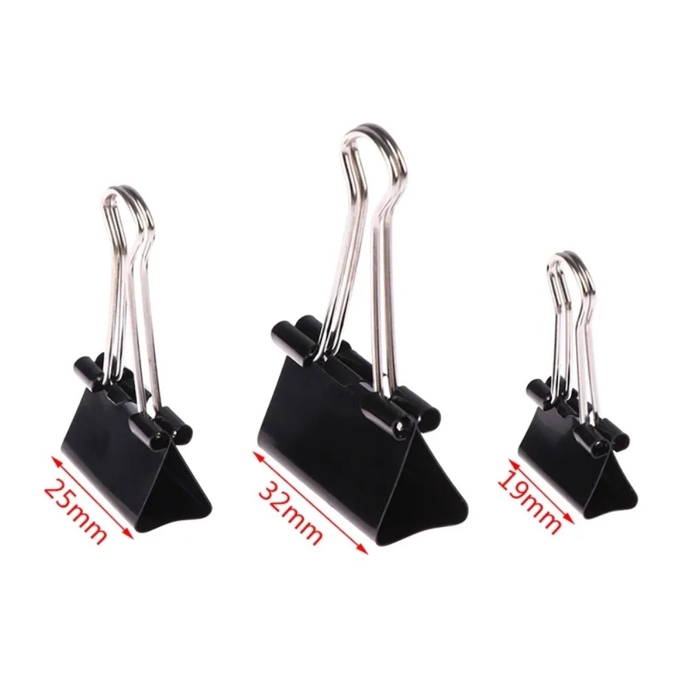 10 pieces Metal Paper Clip 19  - Binder Clip Assorted 评论和价格